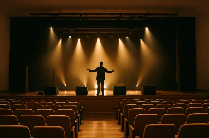 Espaço para Apresentação de Shows ou Teatro