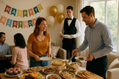 Buffet para Festa de Aniversário a Domicílio​
