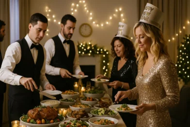 Buffet para Ano Novo​