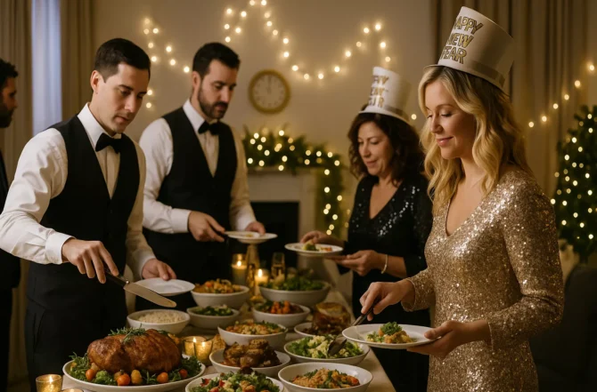 Buffet para Ano Novo​