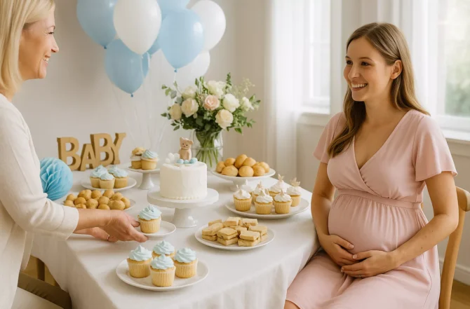 Buffet para Chá de Bebê