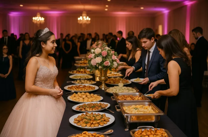 Buffet para Festa de 15 Anos