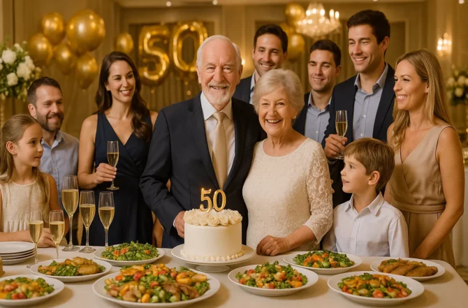 Buffet para Festa de 50 Anos​