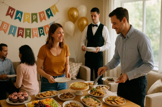 Buffet para Festa de Aniversário a Domicílio​